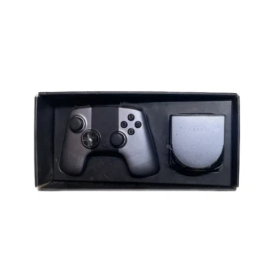 OUYA Game Console Silver w/ Controller – Model OUYA1 (ROC-00001-NA)